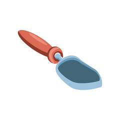 garden shovel detailed style icon vector design