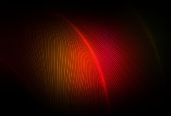 Dark Red, Yellow vector pattern with lines.