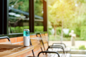 Alcohol nano mist sprayer for hand cleaning to prevent the spread of the Corona virus (Covid-19) to...