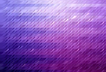 Light Purple, Pink vector background with abstract shapes.
