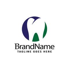 Dental logo icon vector template.