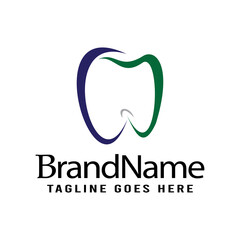 Dental logo icon vector template.