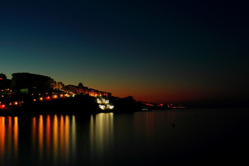 Obraz premium night view of the city