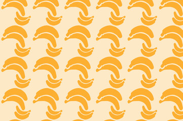 Simple banana pattern, perfect when you use for backgrounds and wallpapers