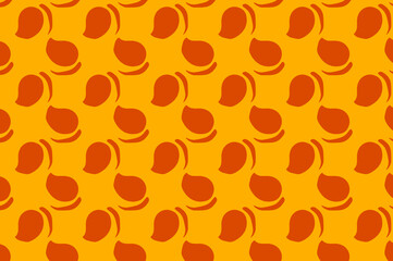 Unique mango pattern design, perfect if you use it for backgrounds and wallpapers