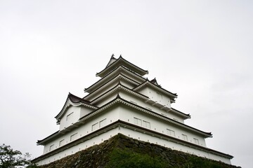 The Tsuruga castle in Fukushima.