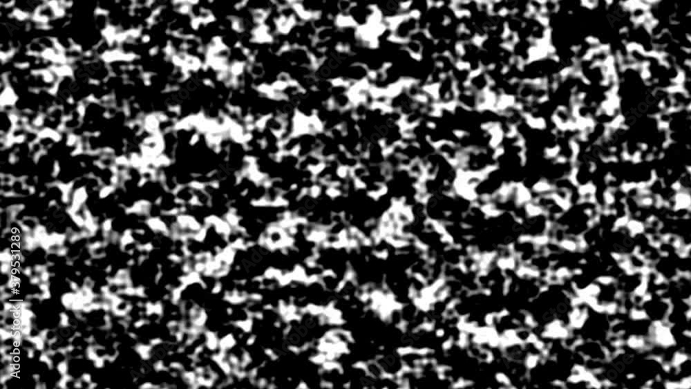 Poster Noise Field Moving Over Static Noisy Mask