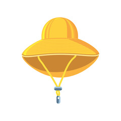 garden hat detailed style icon vector design