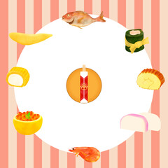 おせちフレーム