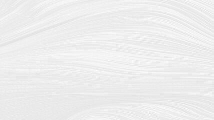 Abstract white gray background with waves luxury. 3d illustration, 3d rendering.