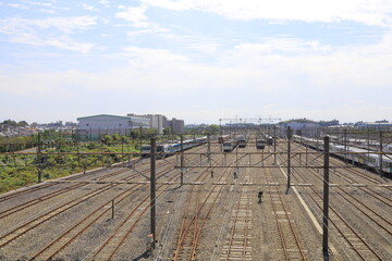 railway bridge over the river