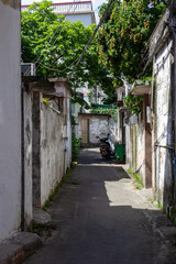 Fototapeta na wymiar Alleyway in Chinese village