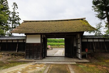 Fototapeta na wymiar 日本の古い家の風景