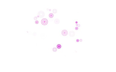 Light Green, Red vector layout with circle shapes.