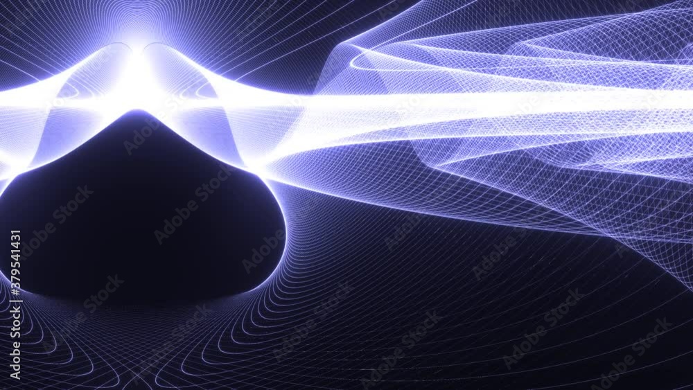 Poster mirrored laser light show pattern mesh abstract