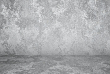 plaster wall, grey background