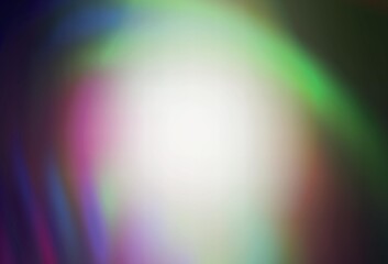 Light Pink, Green vector blurred bright template.