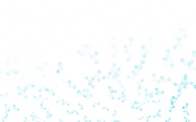 Light Pink, Blue vector layout with circle shapes.