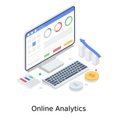 
Design of online analytics in editable style 
