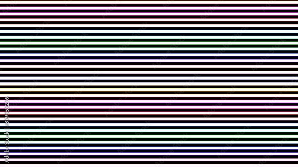 Poster Bars of Light Compressing to Form a High Resolution Screen