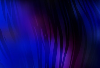 Dark Pink, Blue vector colorful blur background.