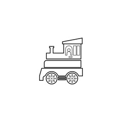  Train icon vector illustration design template