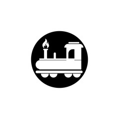 Naklejka premium Train icon vector illustration design template