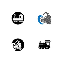  Train icon vector illustration design template