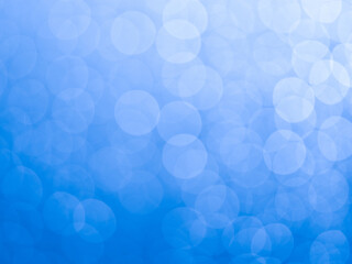 abstract blue light condensation background. Festive elegant abstract background with bokeh lights