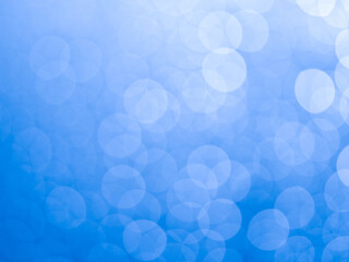 abstract blue light condensation background. Festive elegant abstract background with bokeh lights