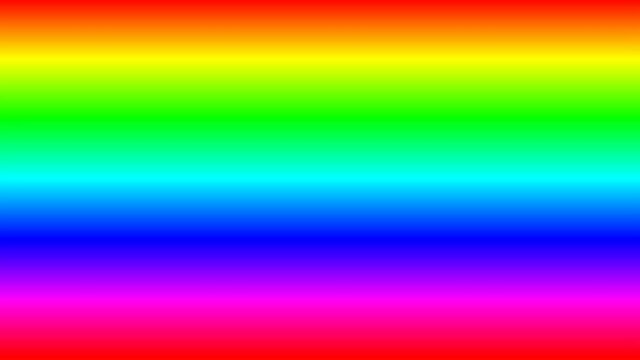 Bars of All Spectrum Colors of the Rainbow Moving Vertically