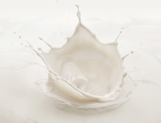milk splash top angle - Powered by Adobe