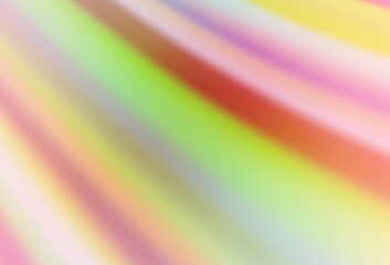 Light Pink, Green vector glossy abstract layout.