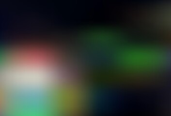 Dark Green vector colorful blur backdrop.