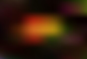 Dark Brown vector blurred and colored pattern.