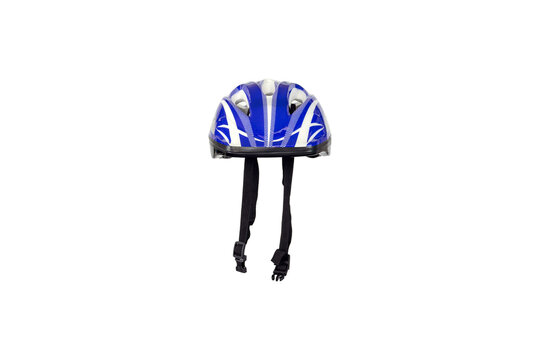 Safety helmet for cycling,  skateboard and inline skates isolated on white background.