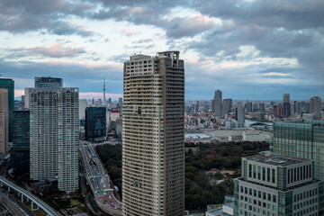 Fototapeta na wymiar 東京の風景　港区の都市風景　０２