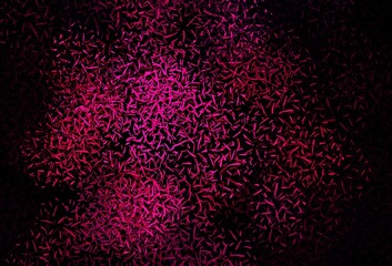 Dark Pink vector template with repeated sticks.