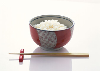 steamed rice