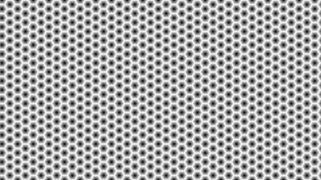 Panning Moving Grid of Star Shapes Softened