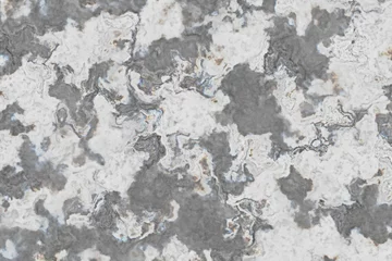 Crédence de cuisine en verre imprimé Vieux mur texturé sale White marble pattern with curly grey and gold veins. Abstract texture and background illustration