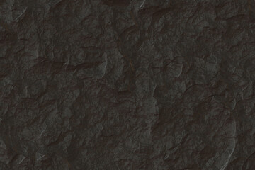 Dark grey black and bright slate background or texture. black stone