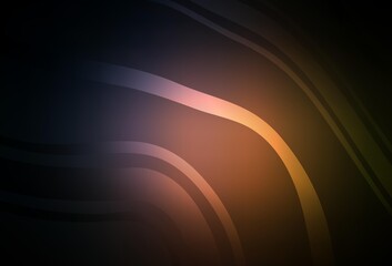 Dark Pink, Yellow vector abstract blurred background.