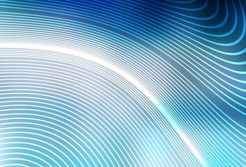 Light BLUE vector pattern with curved lines.