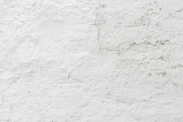 Blank concrete wall white color for texture background