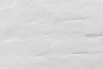 White color grunge brick wall for texture background