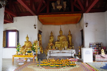 ラオス　ルアンパバーン　プーシーの丘