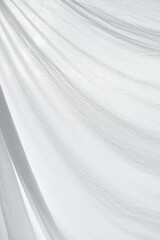 Obraz premium white satin fabric