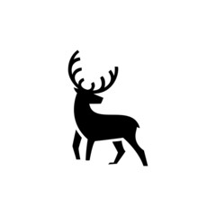 this is a deer logo .