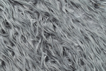 close-up of the wool texture